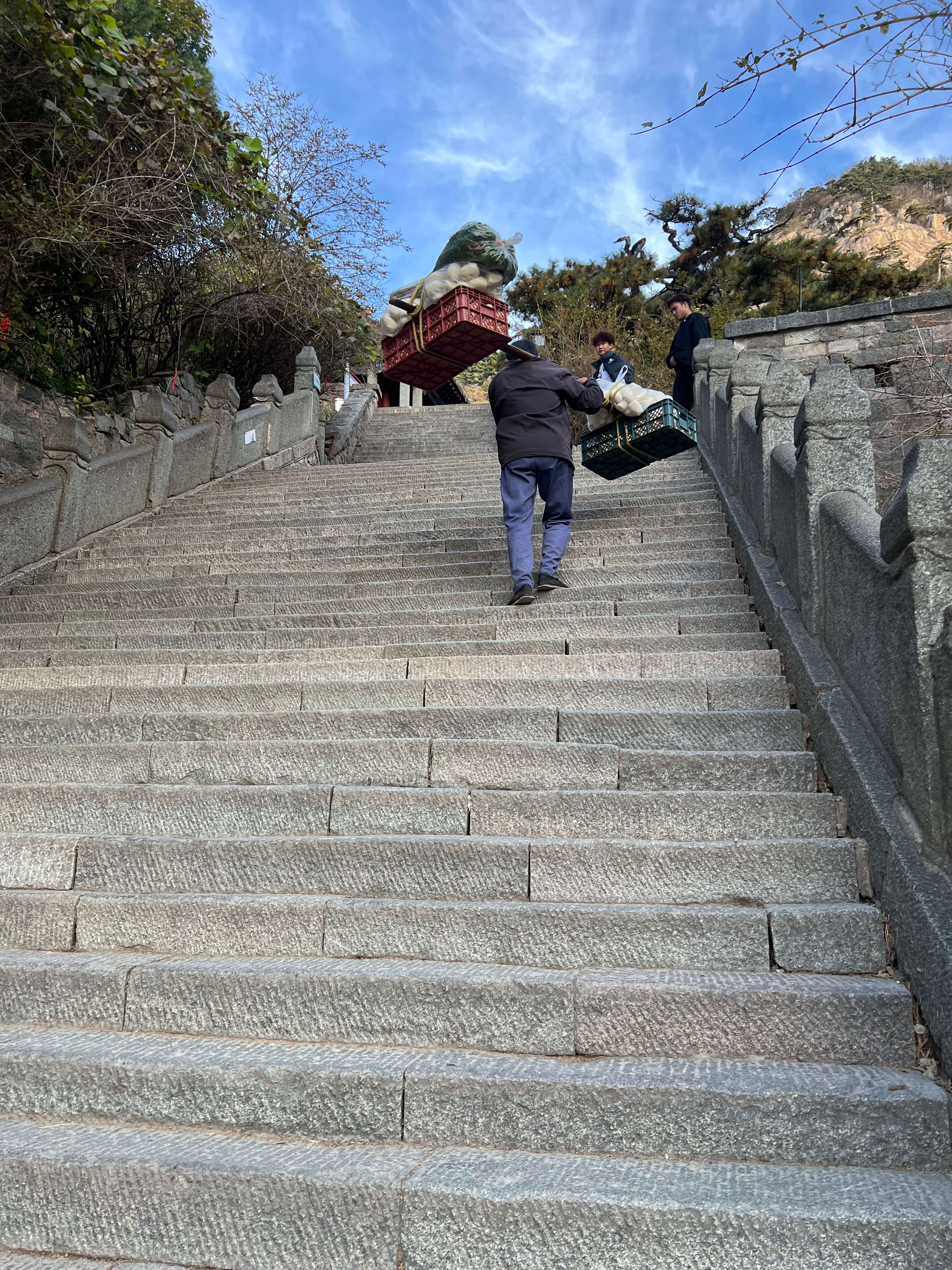 挑山工